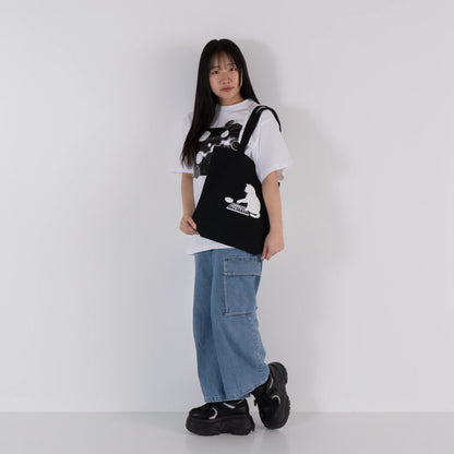 トートバッグ 碁を打つ猫（黒猫 / 白猫）レギュラーサイズ