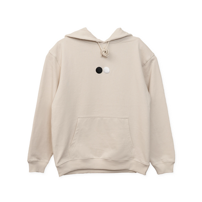 [Limited Model for March and April] 3D Go Stone Embroidered Hoodie - Tsuke [Made to Order]