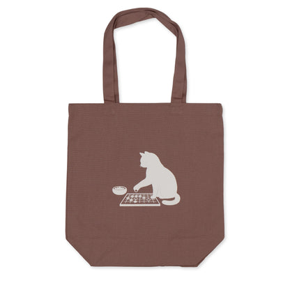 トートバッグ 碁を打つ猫（黒猫 / 白猫）レギュラーサイズ