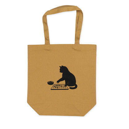 トートバッグ 碁を打つ猫（黒猫 / 白猫）レギュラーサイズ