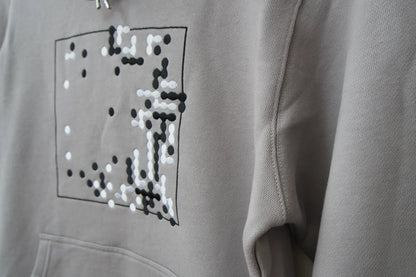 【数量限定】棋譜刺繍パーカー 『SHUSAKU MIMIAKA』