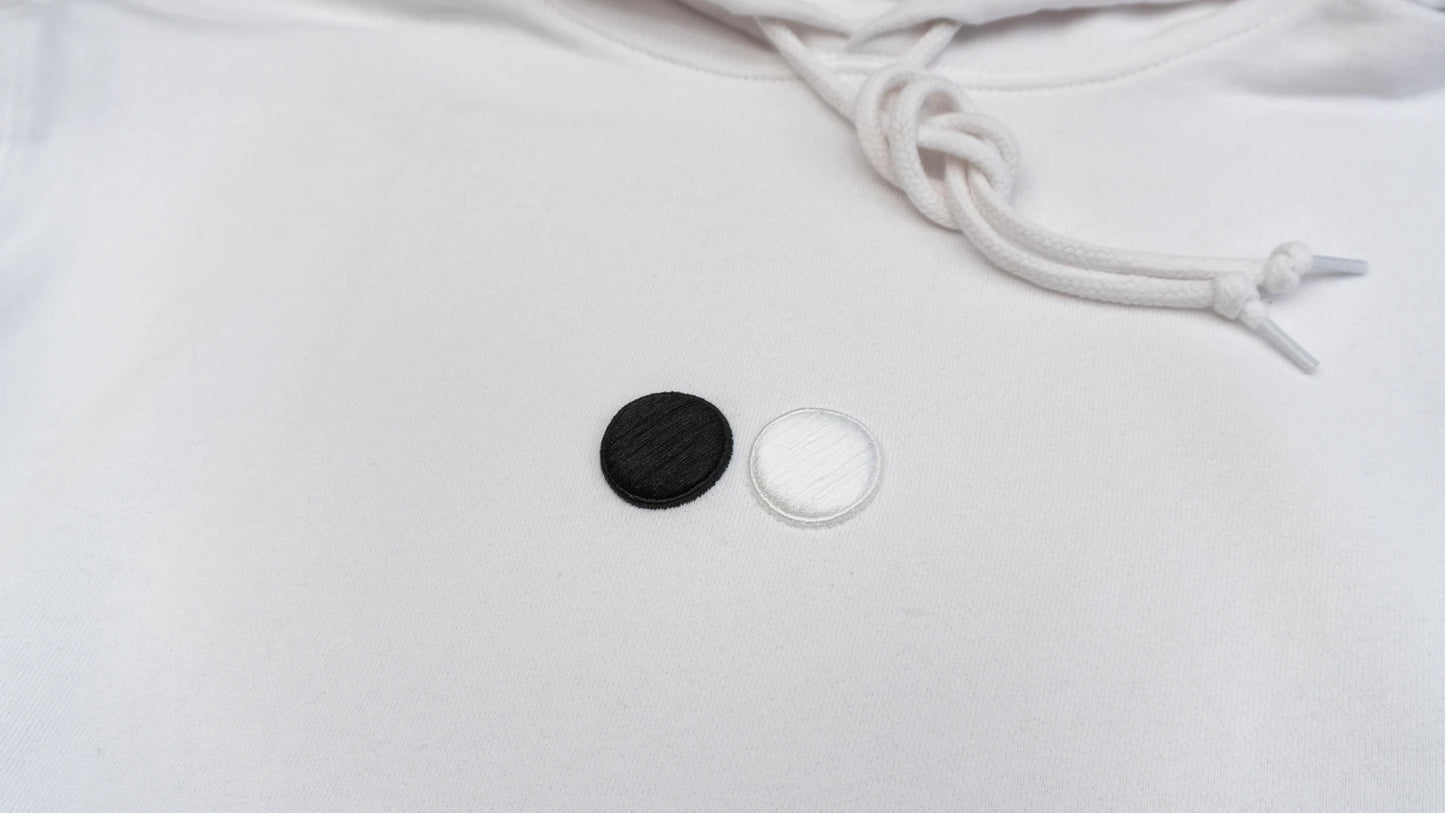 [Limited Model for March and April] 3D Go Stone Embroidered Hoodie - Tsuke [Made to Order]