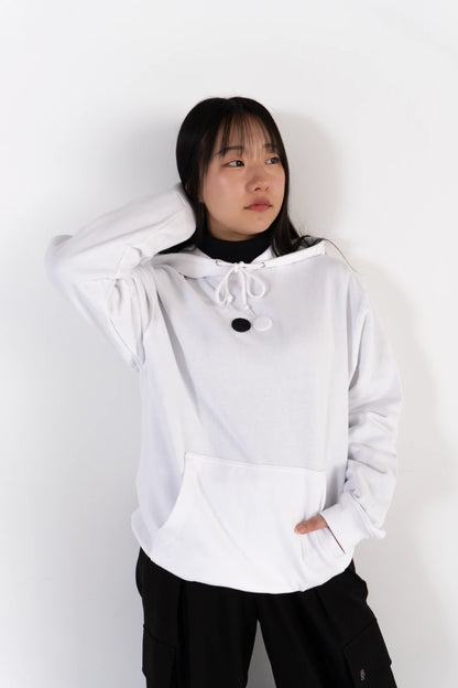 [Limited Model for March and April] 3D Go Stone Embroidered Hoodie - Tsuke [Made to Order]