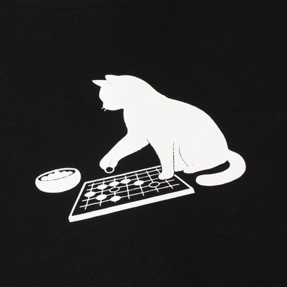 Cat Playing Go T-shirt