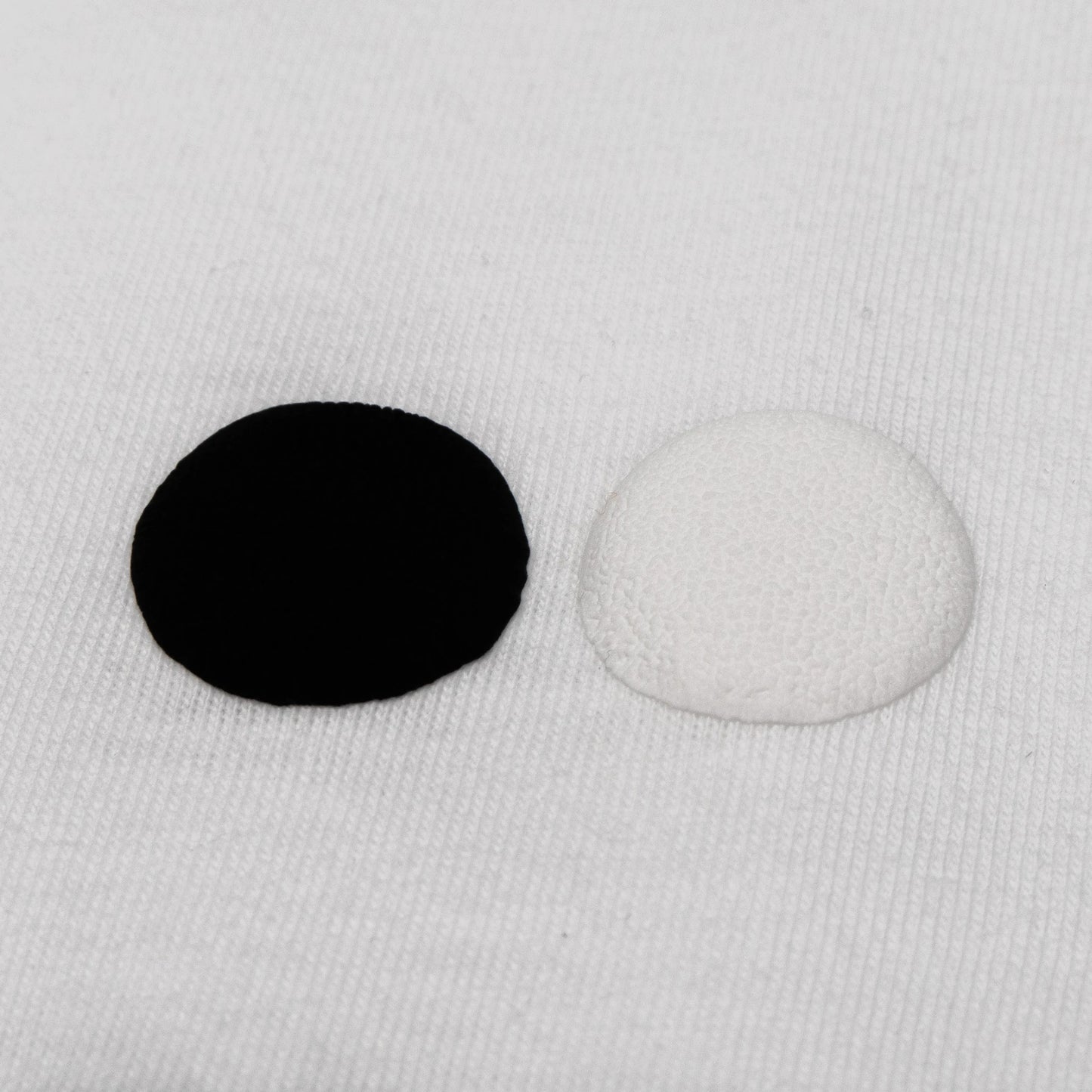 【受注生産】左胸ワンポイントもこもこ碁石Tシャツ（サークル/スクエア/フリーハンドキャラクター）